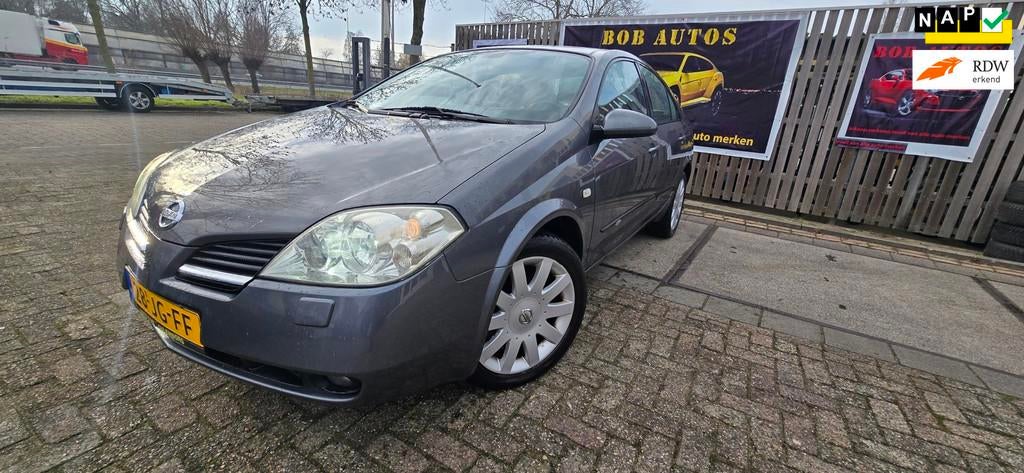 Nissan Primera 2.0 Tekna Plus/automaat/nap/2e eigenaar/cruis, 1998 cc, 4 cilinders, 700 kg, Bedrijf
