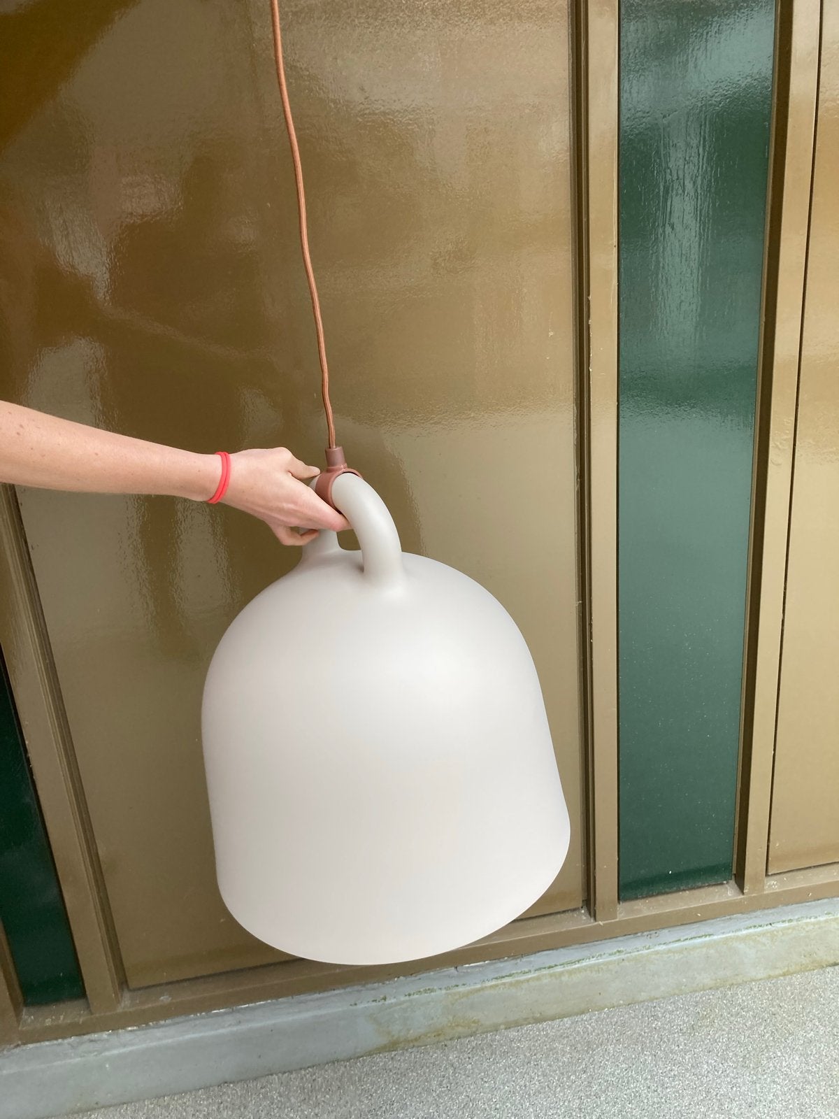 Normann Copenhagen Bell Lamp Medium - Hanglamp, Ophalen, Zo goed als nieuw, Kunststof, E27 (groot)