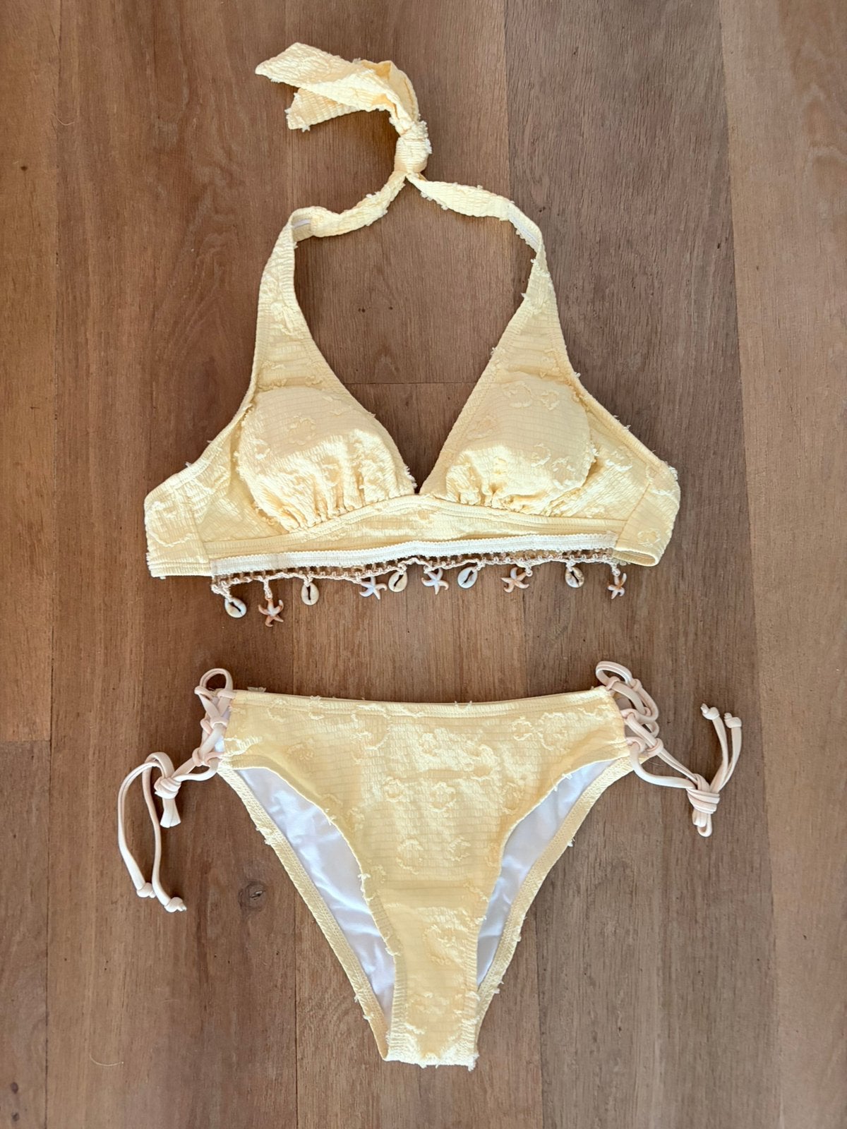 Shein bikini geel/butter yellow maat Small NIEUW!!!, Kleding | Dames, Badmode en Zwemkleding, Ophalen, Geel, Nieuw, Bikini