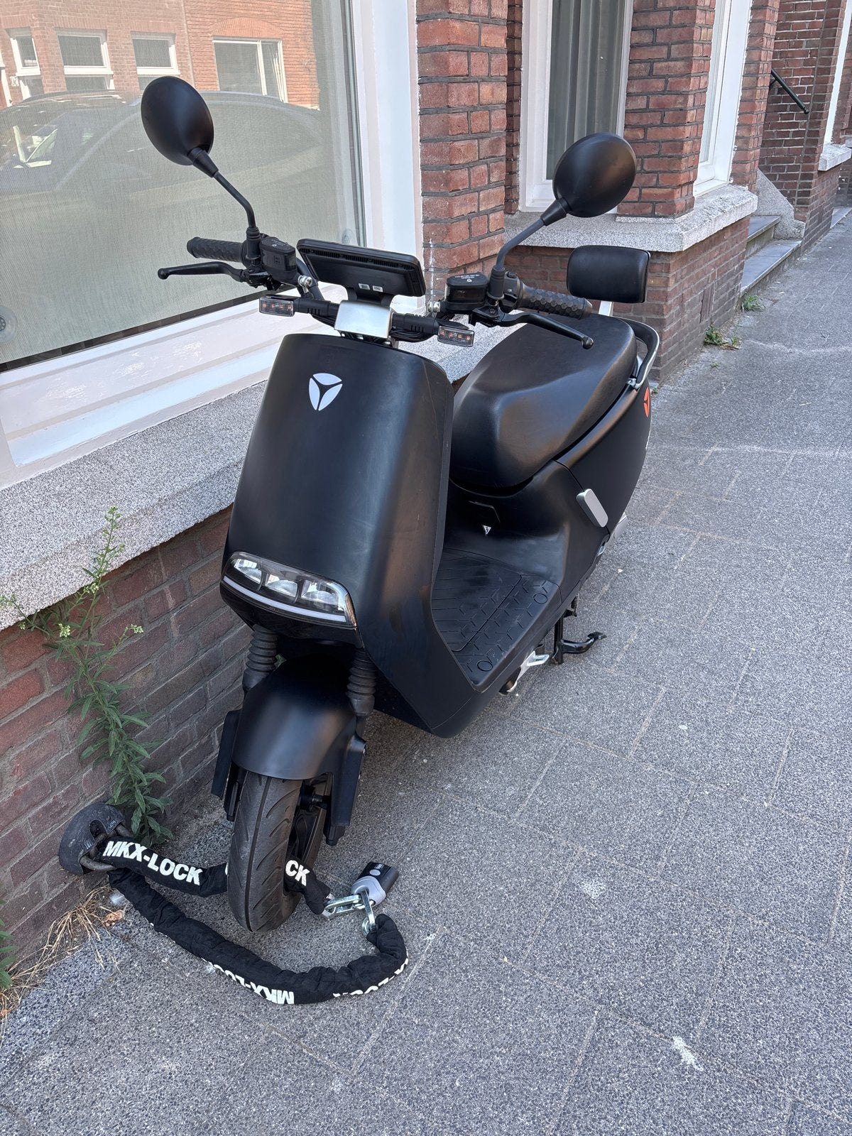 Yadea G5 scooter met geel kenteken, 1000 km, alarm, Ophalen, Gebruikt, Elektrisch, Overige merken