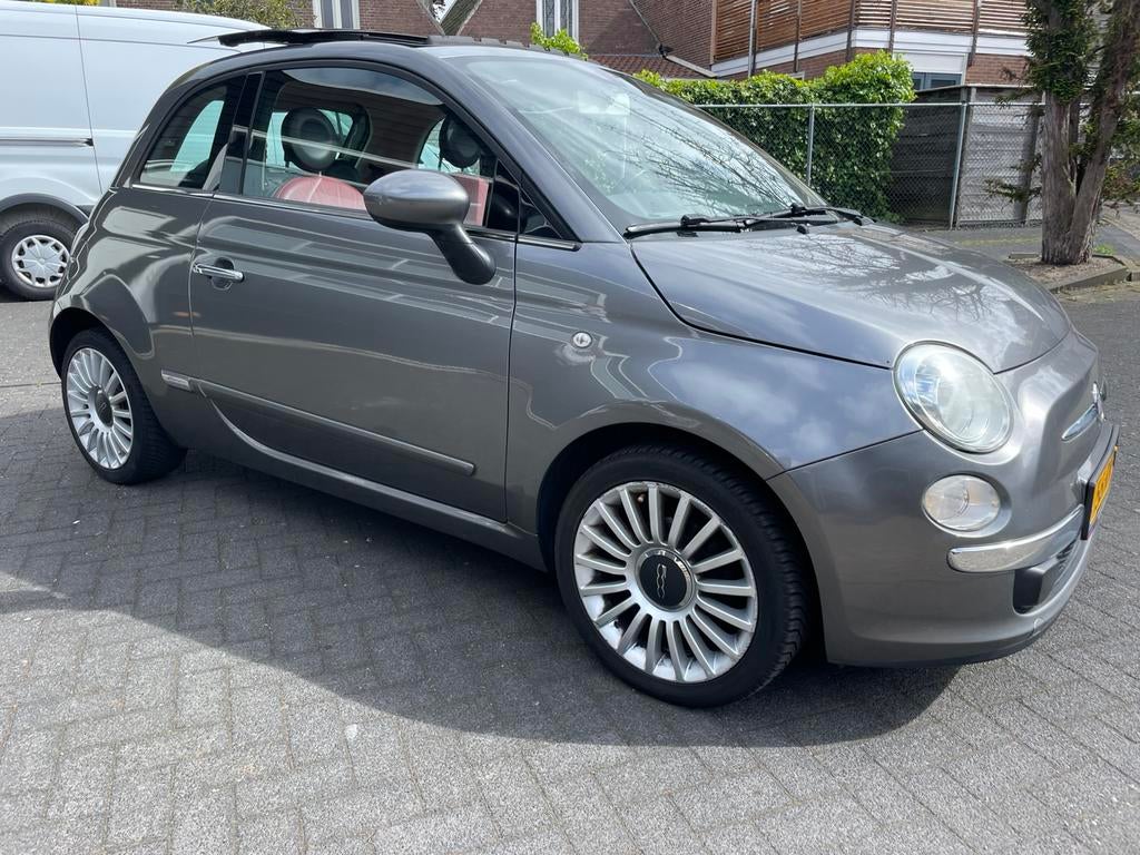 Fiat 500 1.2 leder schuifdak, 1242 cc, 4 cilinders, 840 kg, Handgeschakeld