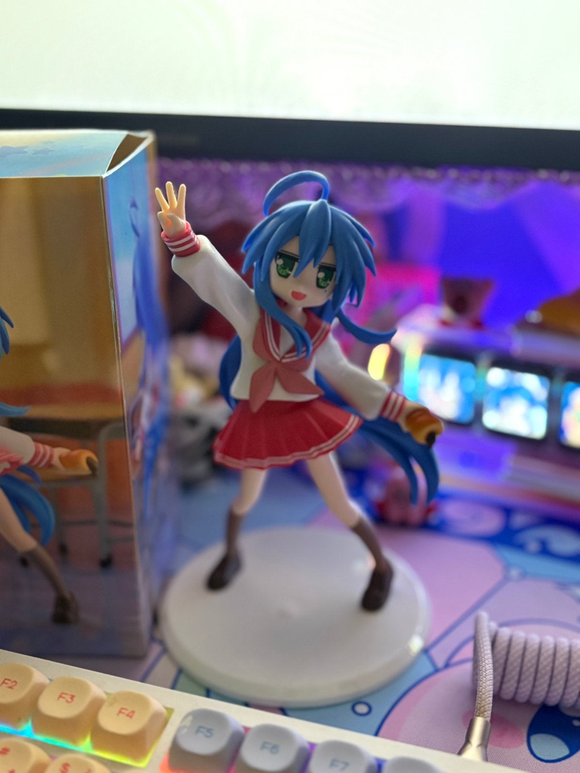 Konata Izumi Lucky Star anime / custom figure, Ophalen of Verzenden, Nieuw