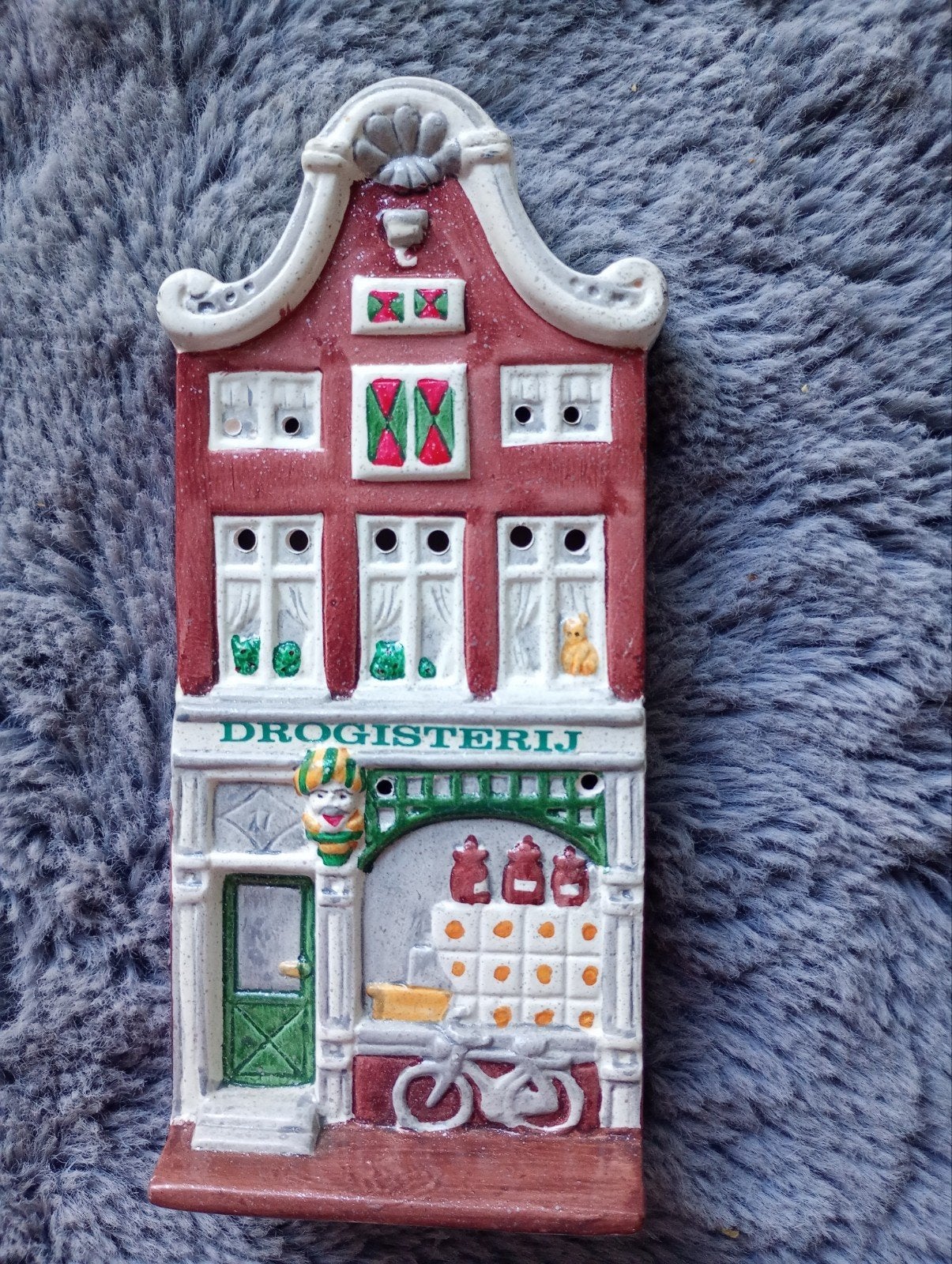Wanddecoratie drogisterij, handgeschilderd, Ophalen of Verzenden, Zo goed als nieuw