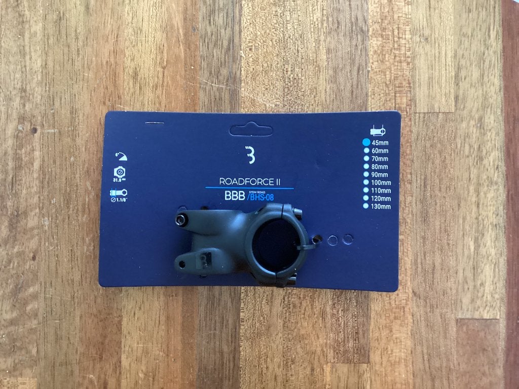 BBB Roadforce II BHS-08 stem 45mm, Stuur, Nieuw, Ophalen of Verzenden, Ligfiets