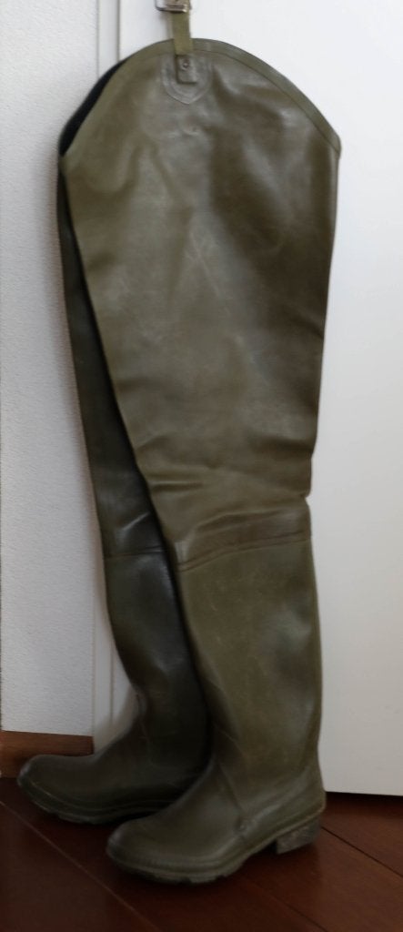 Lieslaarzen - Waadlaarzen - Vliegvissen - maat 40, Ophalen, Gebruikt, Kleding