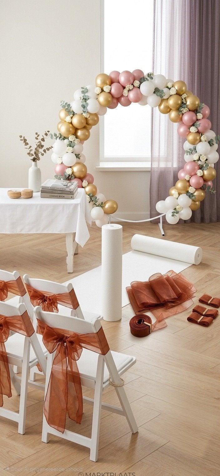 Bruiloft decoratie pakket - complete set voor jouw dag!, Ophalen of Verzenden