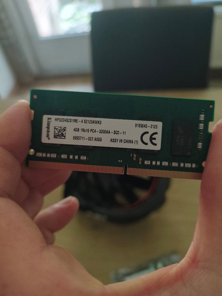 Kingston 4GB DDR4 PC3200 sodimm geheugen module, Computers en Software, RAM geheugen, DDR4, Ophalen of Verzenden, Zo goed als nieuw