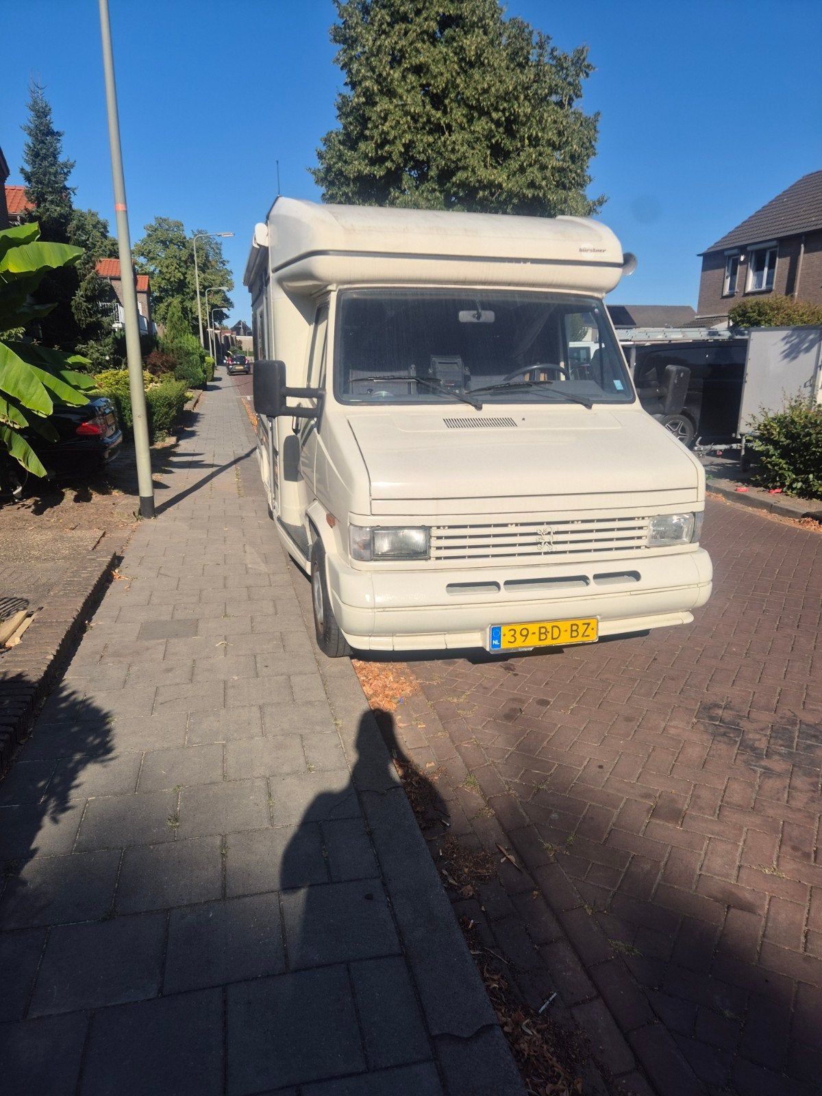 Nette Bürstner Camper J5 2.9 uit 1993 - Weinig kilometers, Buitenlamp, Ringverwarming, Tot en met 3, Particulier