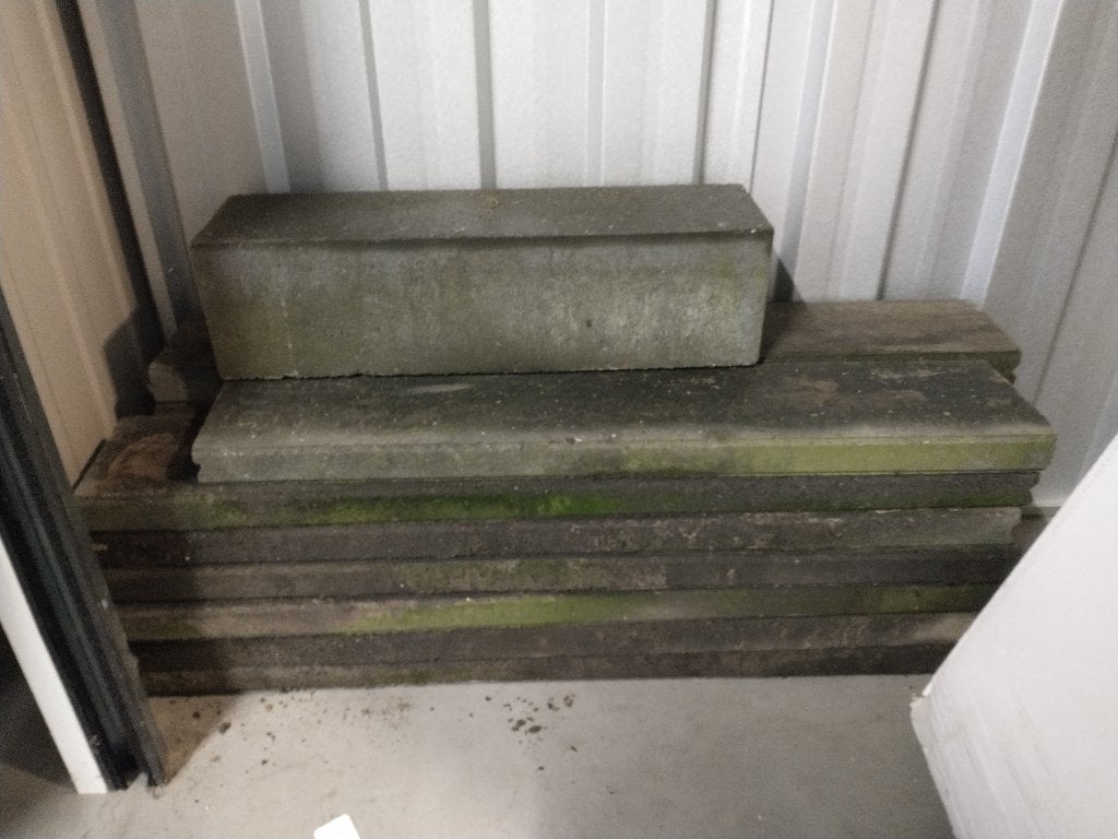 Opsluitbanden, Ophalen, Beton, Minder dan 5 m², Overige typen