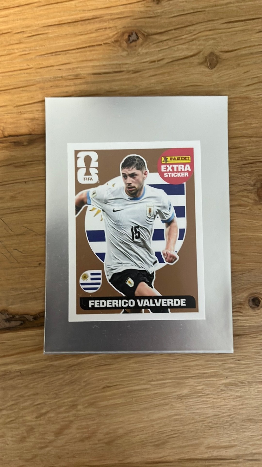 Valverde Extra Sticker - Brons, Ophalen of Verzenden, Zo goed als nieuw, Sticker
