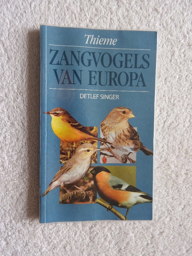 Zangvogels van Europa, Ophalen of Verzenden, Zo goed als nieuw, Vogels