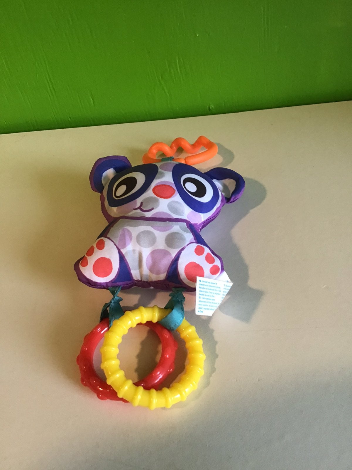 Kinderwagenhanger met 2 bijtringen, als nieuw, Ophalen of Verzenden, Zo goed als nieuw
