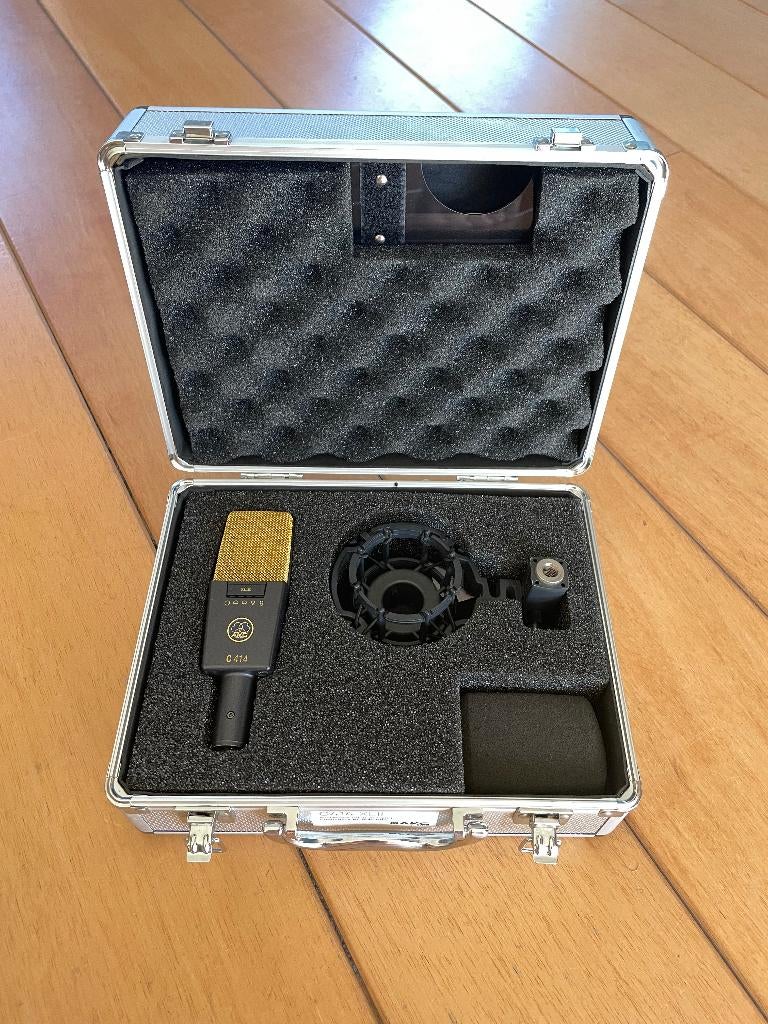 AKG C414 XLII Microfoon, Muziek en Instrumenten, Microfoons, Ophalen, Zo goed als nieuw, Zangmicrofoon