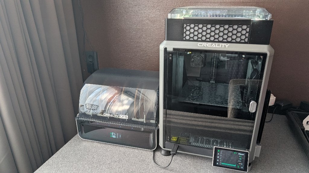 <<<< 3D-printer K1C + CFS >>>>, Computers en Software, 3D Printers, Gebruikt, Filament, Ingebouwde Wi-Fi, Ophalen