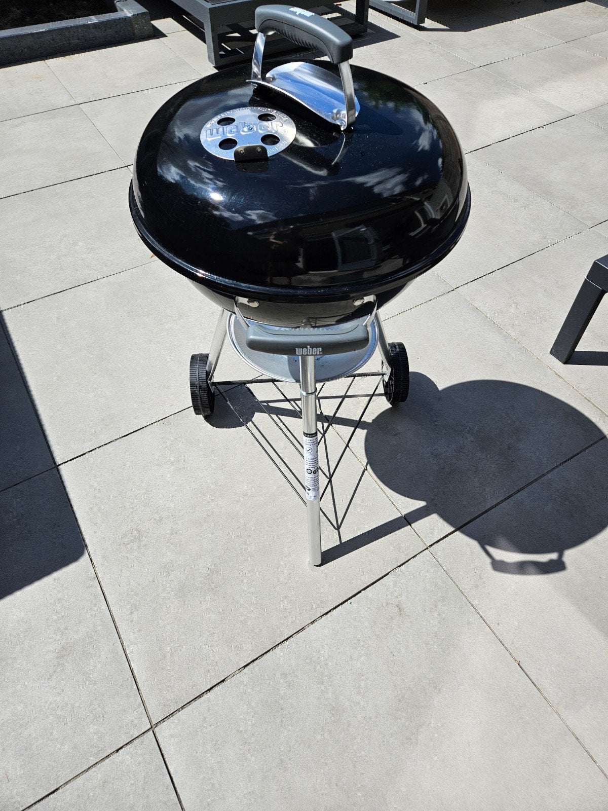 Weber Compact Kettle BBQ 47cm met accessoires, Ophalen, Zo goed als nieuw, Weber