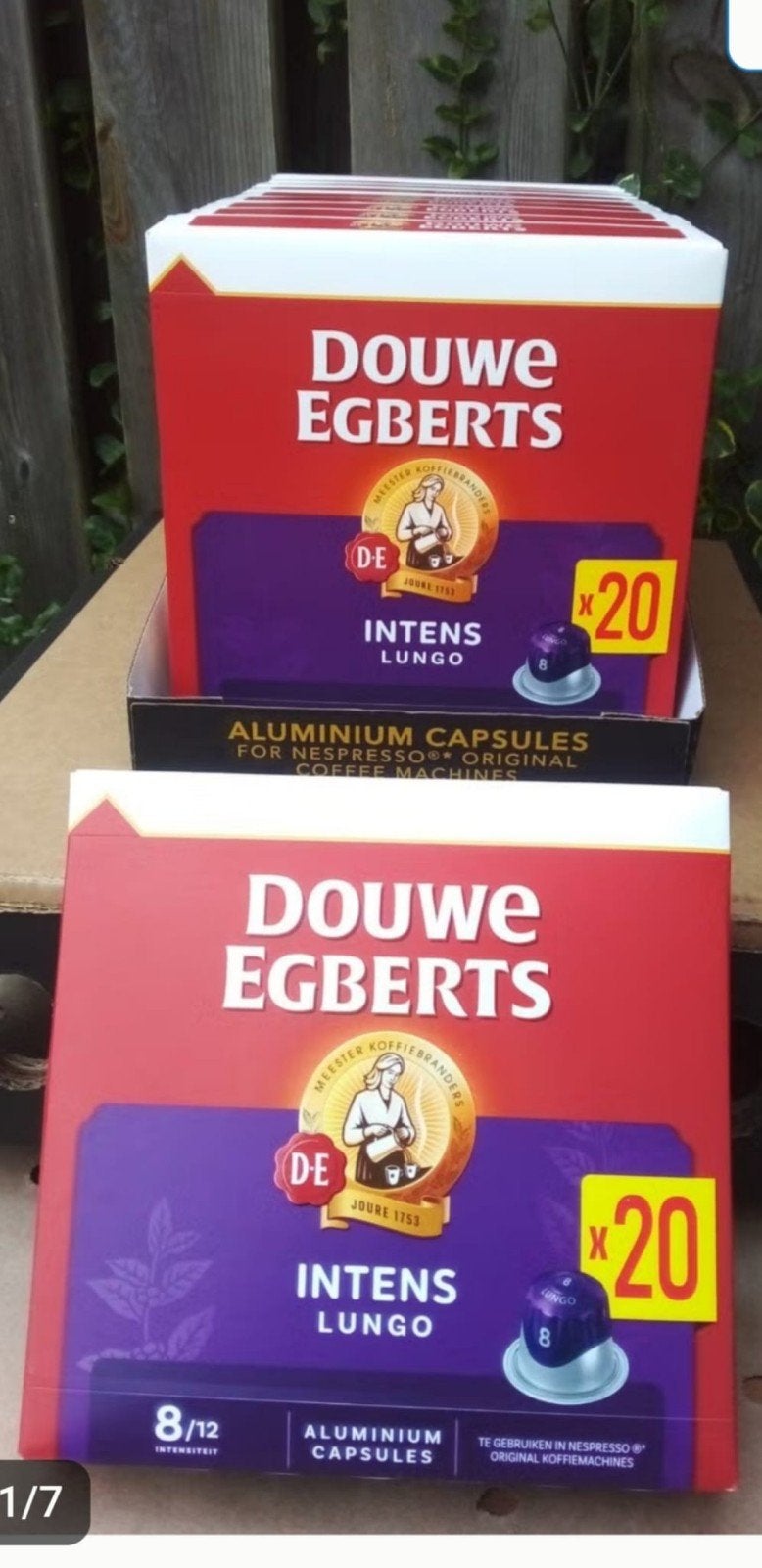 Douwe Egberts Intenso Lungo Nespresso compatibele capsules, Witgoed en Apparatuur, Koffiezetapparaten, Ophalen of Verzenden