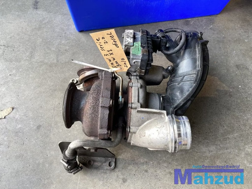 BMW X5 F70 E90 3.0 turbo compleet 7799758G07 GTB2260V, Auto-onderdelen, Motor en Toebehoren, BMW, Gebruikt, Ophalen of Verzenden