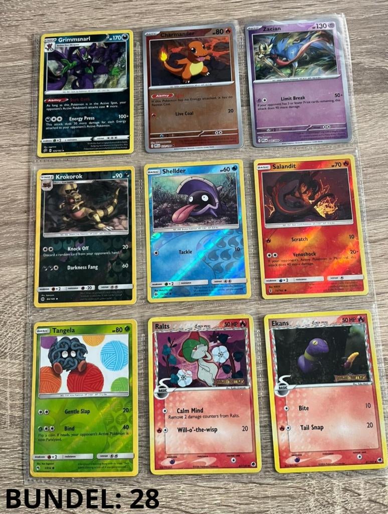 Pokemon Charmander 2006–2023 – Bundel 28, Ophalen of Verzenden, Gebruikt, Meerdere kaarten
