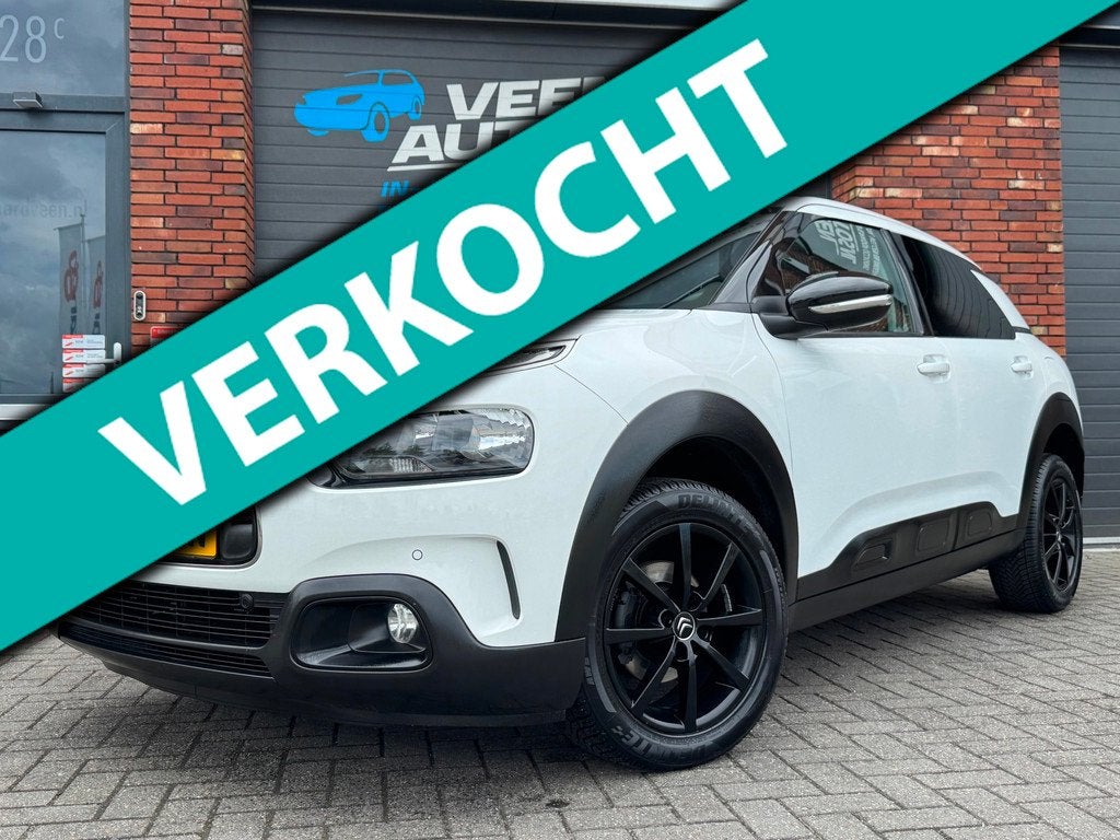 Citroen C4 Cactus 1.2 PureTech Shine Luxe Riem VV CarPlay Cr, Voorwielaandrijving, Gebruikt, Euro 6, Bedrijf