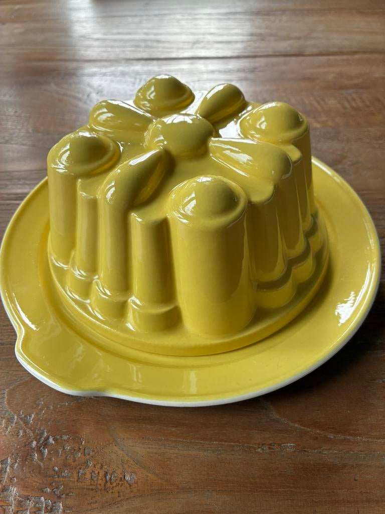 Puddingvorm vintage, Aardewerk Royal Spinx Maastricht, Ophalen