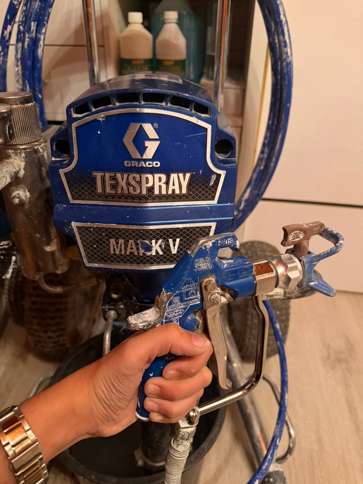 Graco mark v pleister en verf, Ophalen, Nieuw