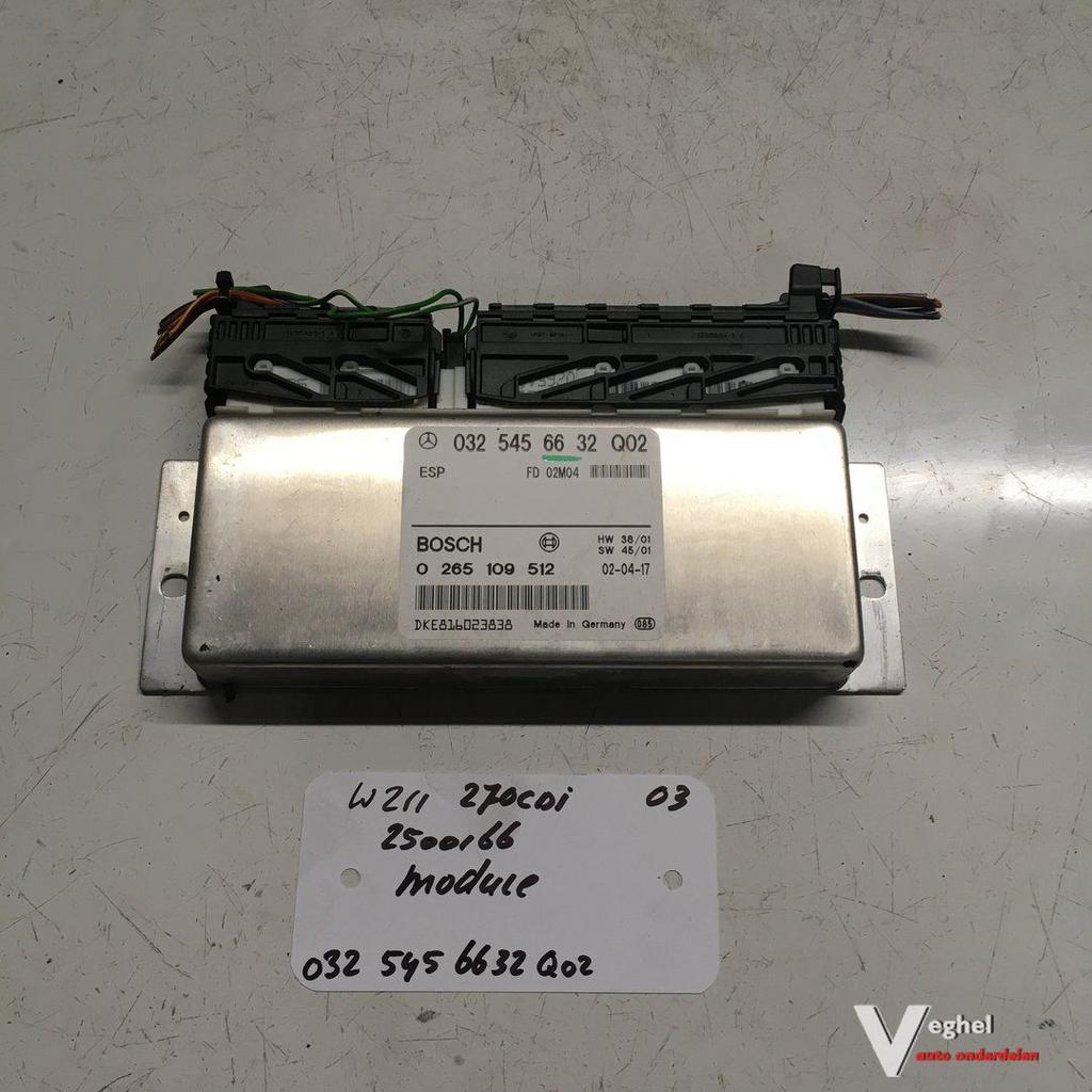 Mercedes W211 270 CDI sedan 2003 2500166 Module  A 032 54566, Gebruikt, -, -, Ophalen of Verzenden