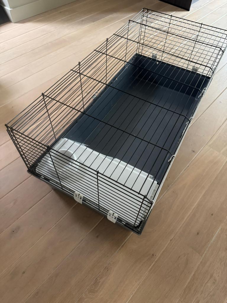 Ruime konijnen/cavia kooi – 118x58x48 cm, Kooi, 75 tot 110 cm, Cavia, Ophalen