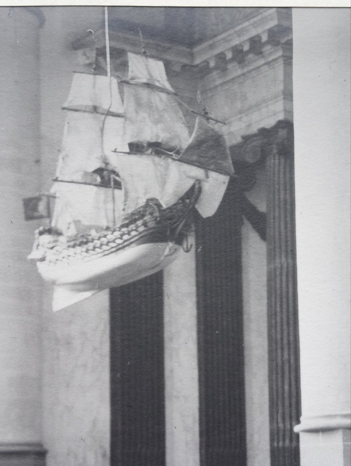 Kerkinterieur met Schip jaren dertig, Ophalen of Verzenden, Voor 1940, Gebruikt, Overige onderwerpen