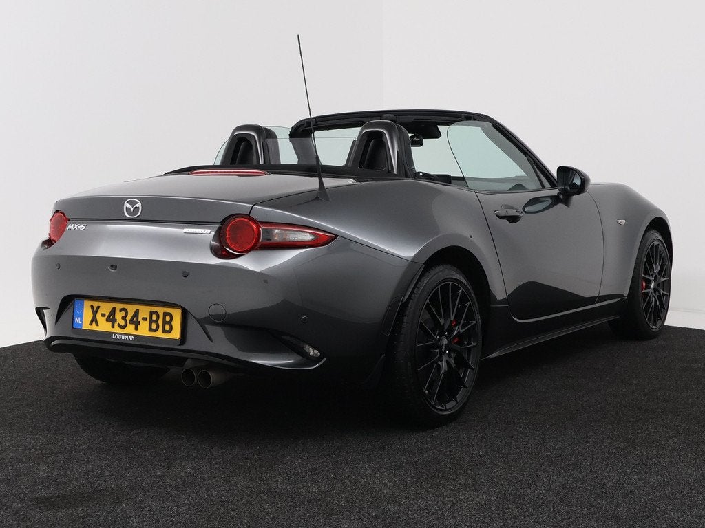 Mazda MX-5 2.0 SkyActiv-G 184 Homura | BBS Velgen | Stoelver, Gebruikt, 4 cilinders, Origineel Nederlands, Bedrijf