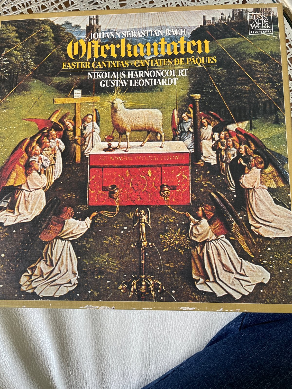 EASTER CANTATAS CANTATES DE PÂQUES, Ophalen, LP, Gebruikt, 12 inch