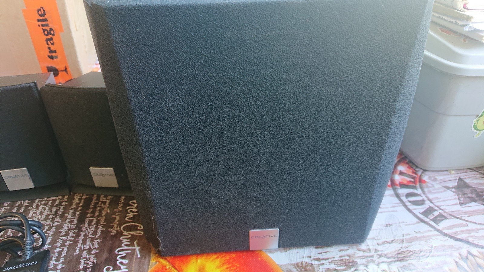 Creative Labs Dolby 5.1 speakerset, Ophalen of Verzenden, Gebruikt, Audiokanaal 5.1, Logitech, Creative