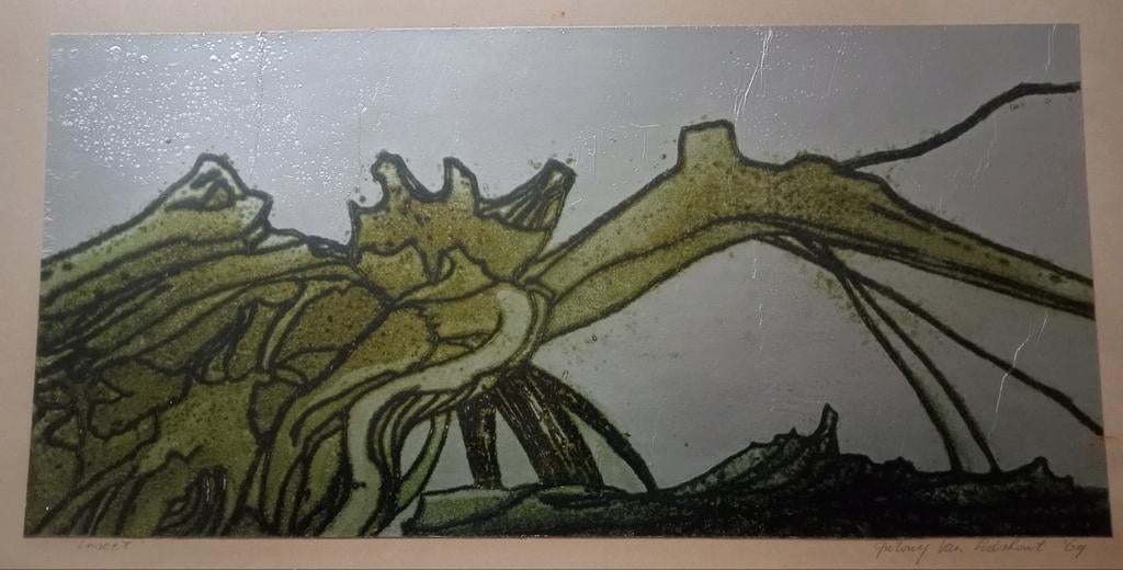 Antony van Lieshout 'Insect' 1969, Ophalen of Verzenden