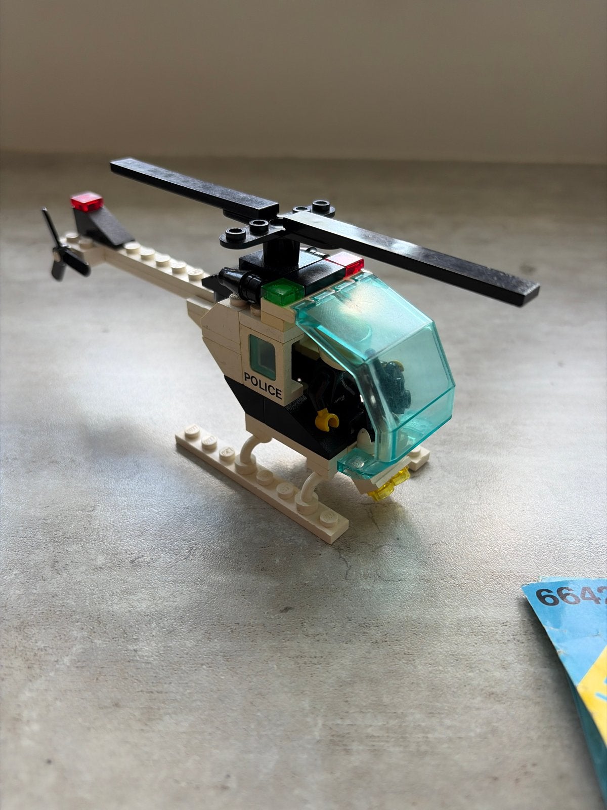 Lego Legoland Politie Helikopter 6642, Lego, Ophalen of Verzenden, Compleet, Complete set