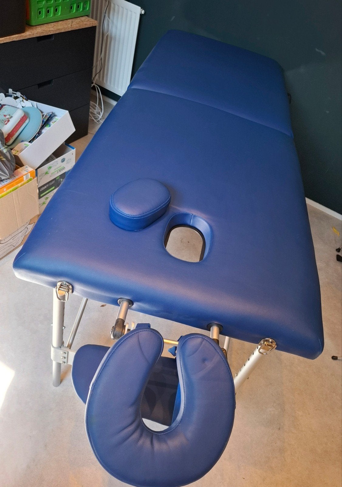 Massagetafel/behandeltafel, Ophalen, Gebruikt, Massagetafel