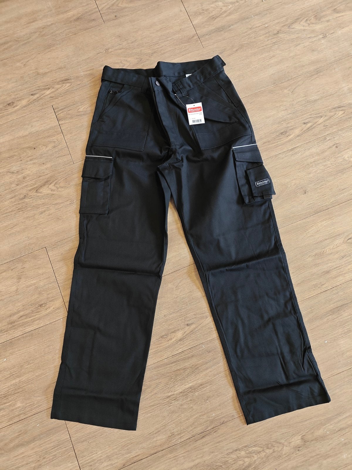 Nieuwe WorkMan Cargo broek - Zwart, Maat 56 40inch/34inch, Zwart, Maat 46/48 (XL) of groter, Nieuw, Ophalen of Verzenden