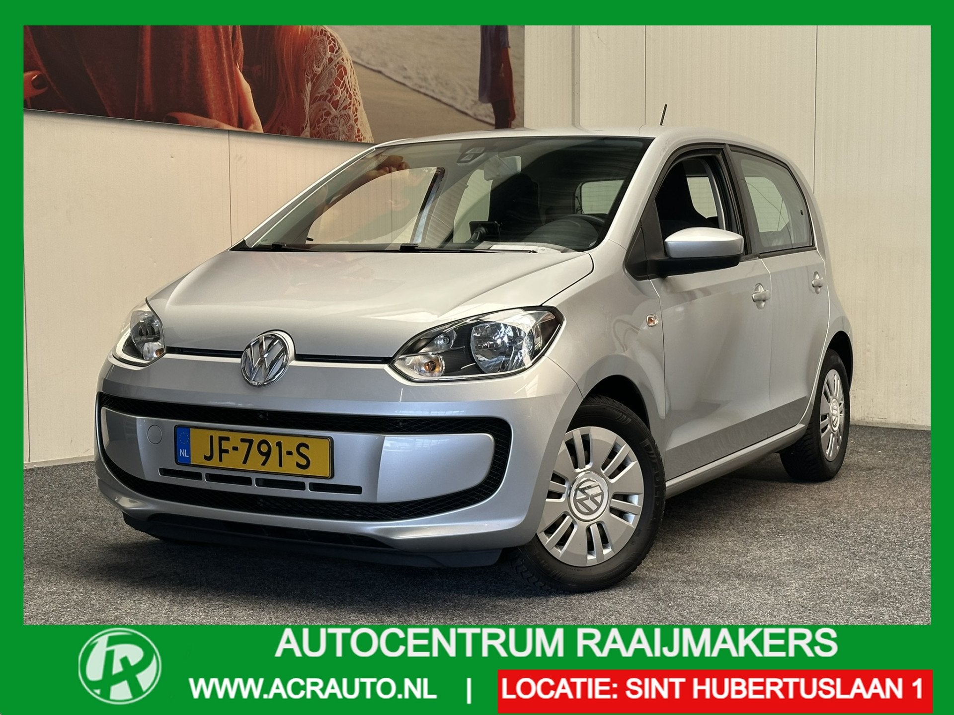 Volkswagen up! 1.0 MOVE UP 5 DEURS! BLUEMOTION NAVIGATIE BLU, Auto's, Voorwielaandrijving, Dealer onderhouden, Stof, Gebruikt