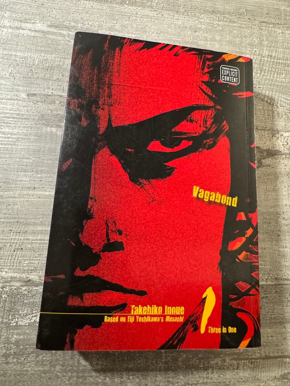 Vagabond Manga - Takehiko Inoue - Drie-in-één editie, Boeken, Eén stripboek, Ophalen of Verzenden, Zo goed als nieuw