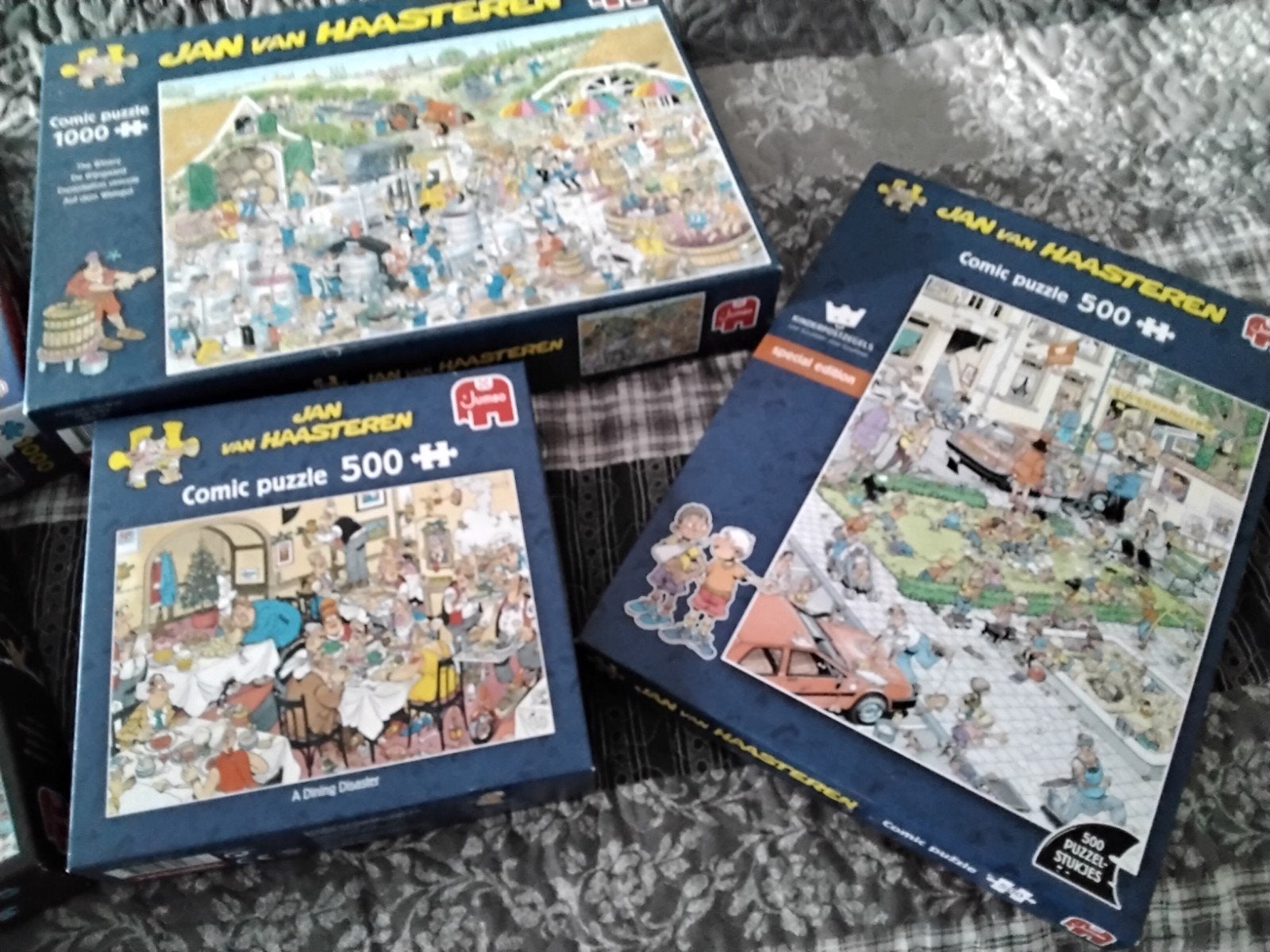 legpuzzels, Ophalen, 500 t/m 1500 stukjes, Zo goed als nieuw