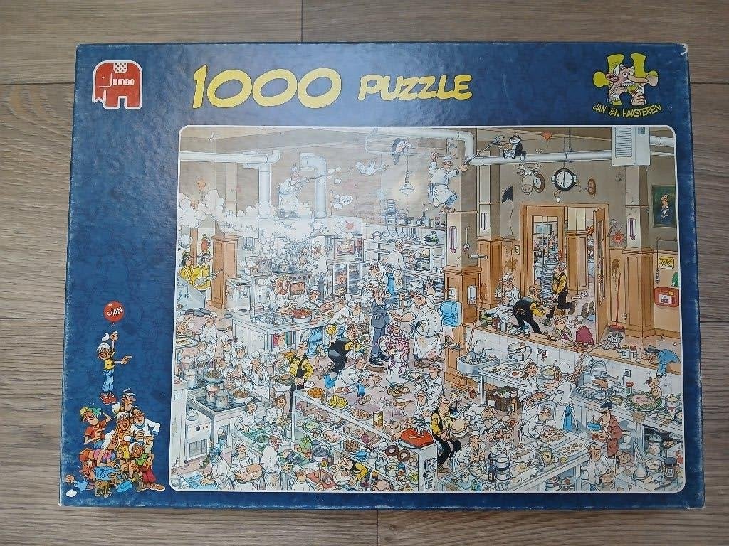 Jan van Haasteren puzzel, Ophalen of Verzenden, 500 t/m 1500 stukjes, Gebruikt, Legpuzzel