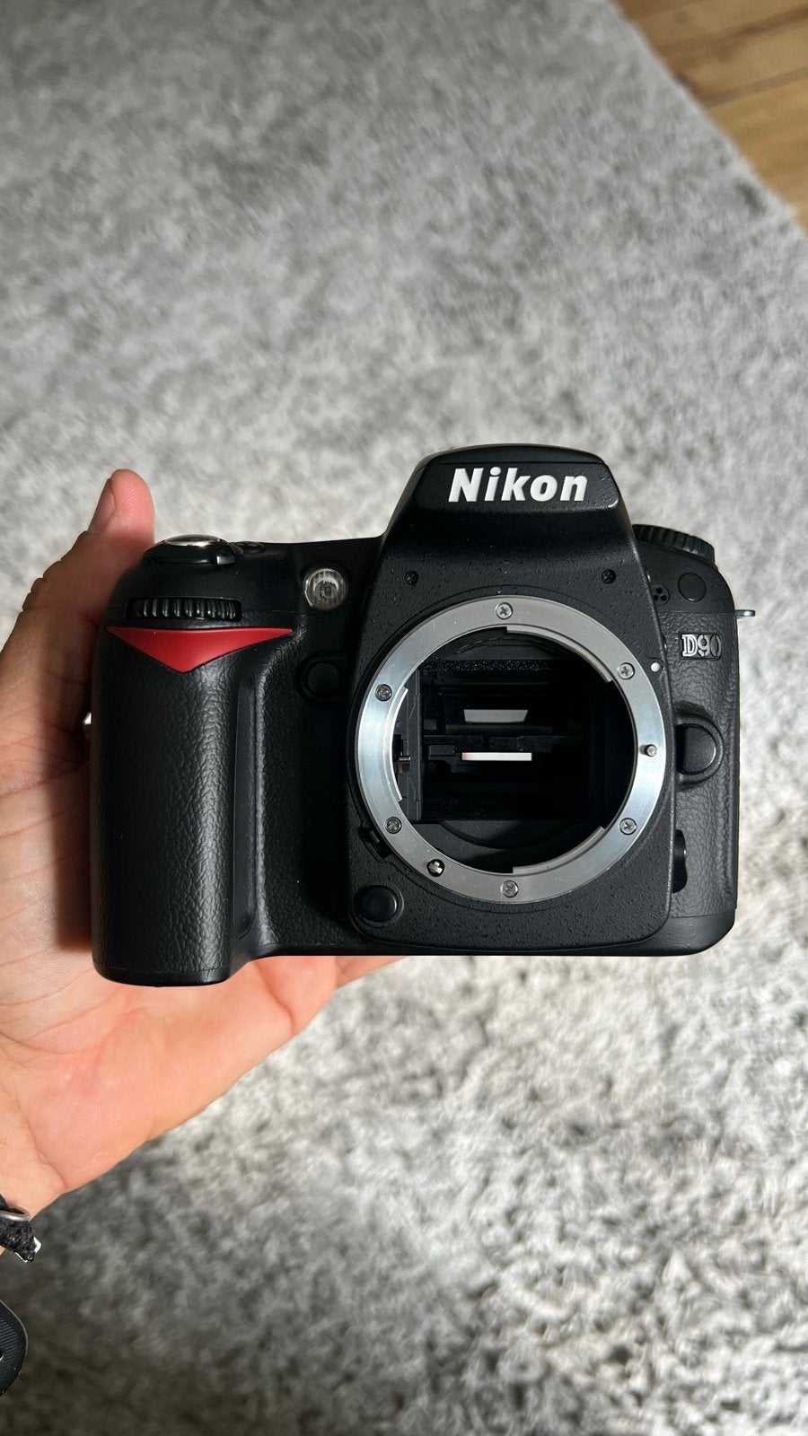 Nikon D90 spiegelreflexcamera body (BROKEN), Audio, Tv en Foto, Fotocamera's Digitaal, Bodydop, Gebruikt, Spiegelreflex, Nikon