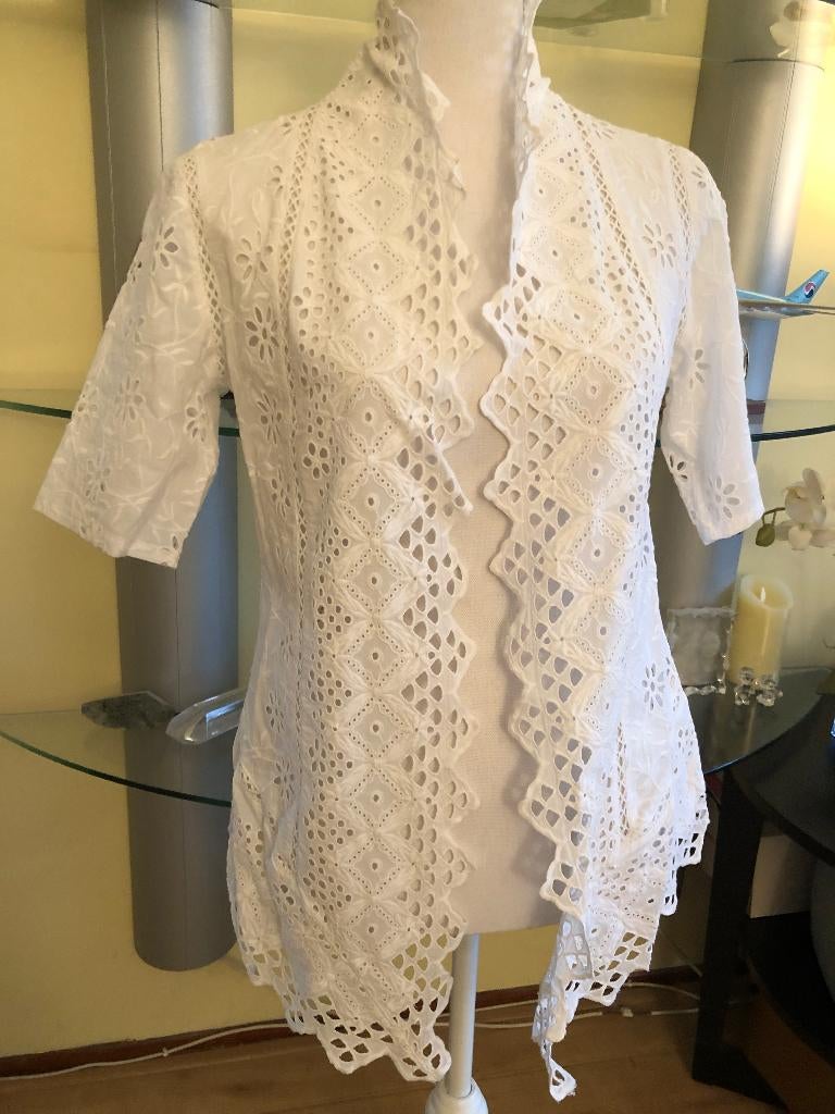 Blouse Lauren by Ralph Lauren, Verzenden, Zo goed als nieuw, Maat 36 (S), Wit