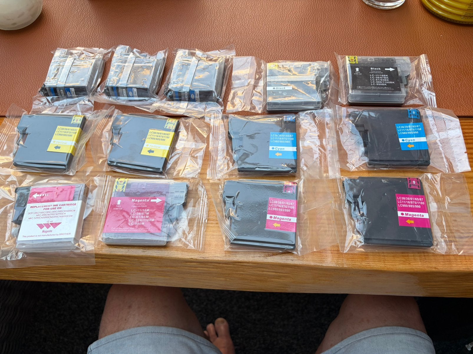 Diverse kleuren cartridges voor Brother printers 13 stuks, Ophalen, Nieuw, Cartridge