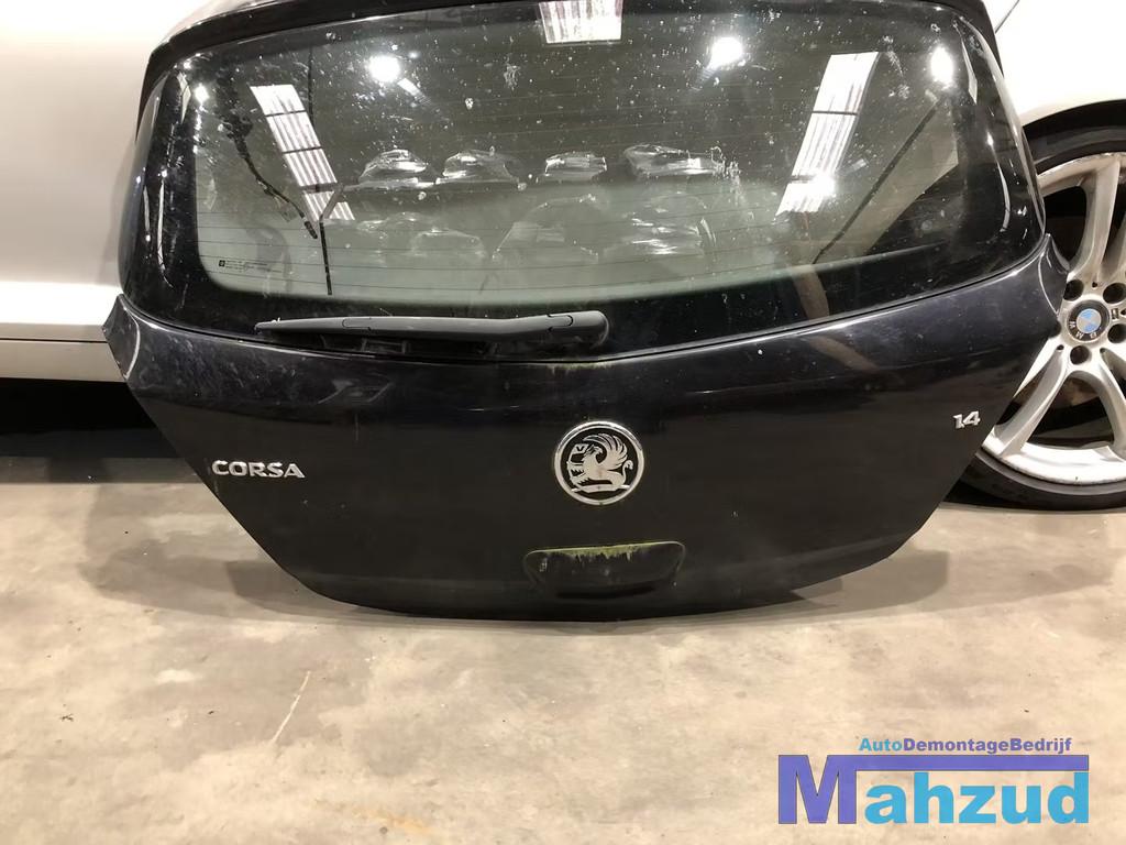 Opel Corsa D zwart Z20R achterklep remlicht slot hendel, Auto-onderdelen, Gebruikt, Deur, Opel Automobile GmbH, Ophalen of Verzenden
