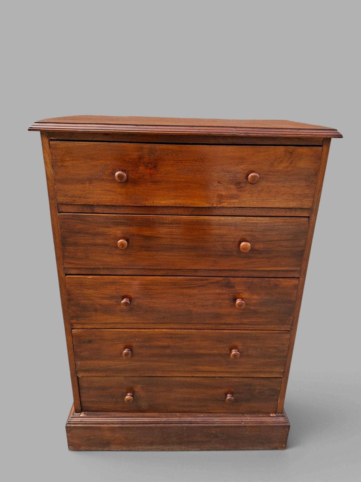 Oude Engelse commode  ladenkast, apothekerskast, archiefkast, Ophalen of Verzenden, 25 tot 50 cm, Minder dan 100 cm