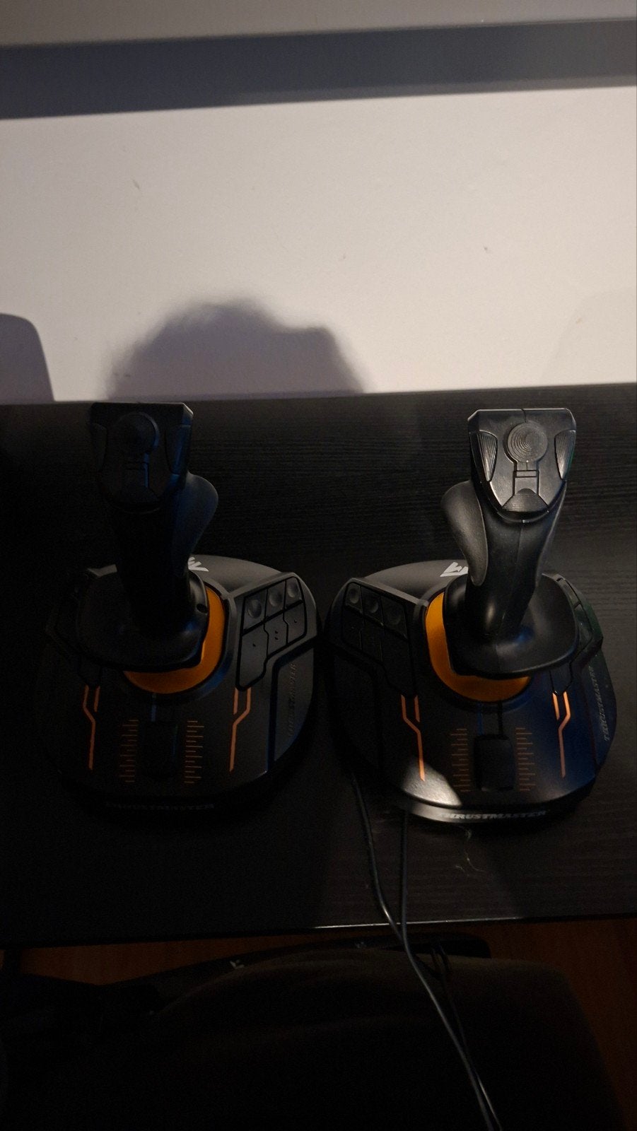 thrustmaster t.16000m fcs space sim duo joystick voor pc, Computers en Software, Joysticks, Ophalen, Zo goed als nieuw, Thrustmaster