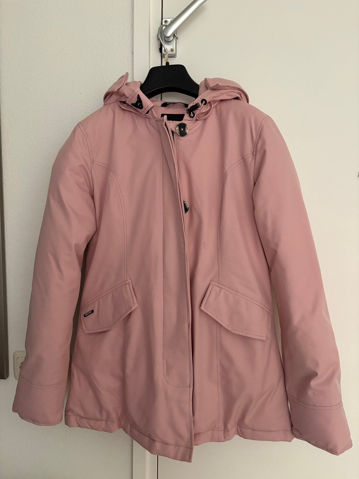 Airforce winterjas maat S , maat 16, Ophalen of Verzenden, Zo goed als nieuw, Maat 36 (S), Roze