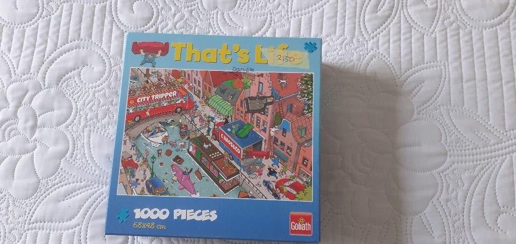 That's life puzzel, Ophalen, 500 t/m 1500 stukjes, Zo goed als nieuw