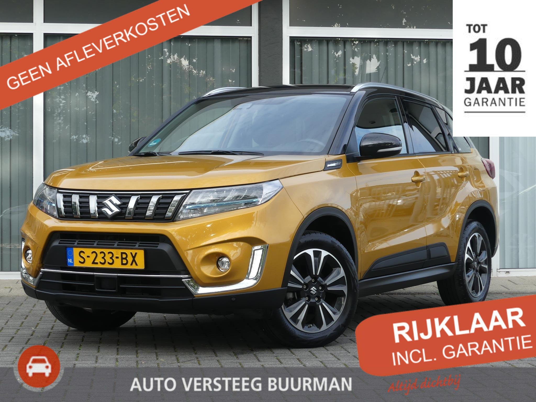 Suzuki Vitara 1.5 Hybrid Style AUTOMAAT Trekhaak, 1ste eigen, Auto's, 12 maanden, Gebruikt, Euro 6, 4 cilinders