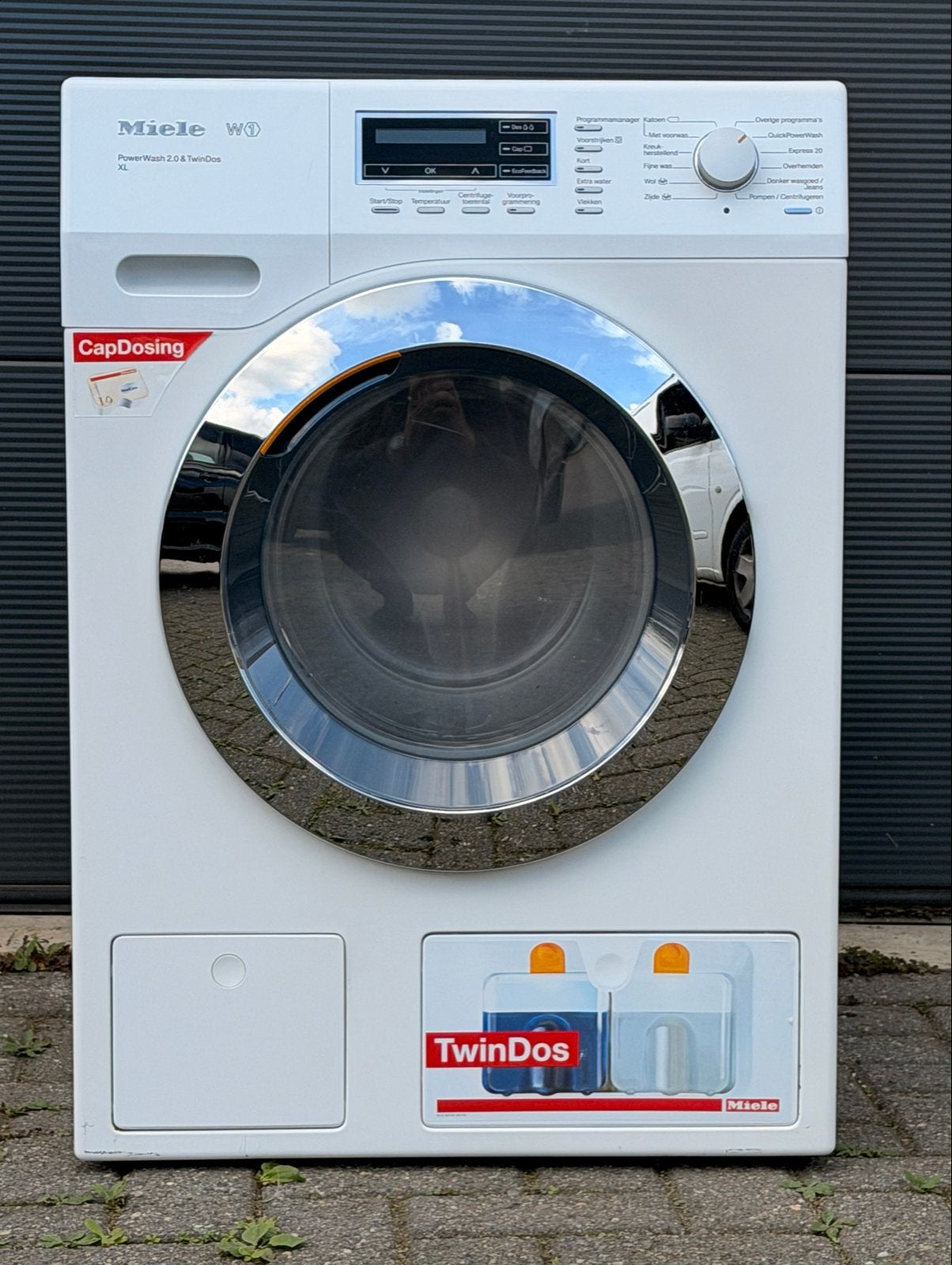 Miele W1 PowerWash 2.0 XL TwinDos CapDosing 9KG A+++, 8 tot 10 kg, Energieklasse A of zuiniger, Ophalen of Verzenden, Voorlader