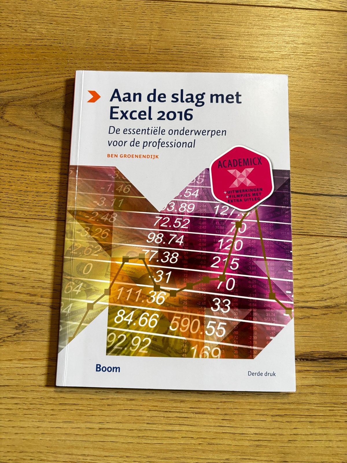 Aan de slag met Excel 2016 - De essentiële onderwerpen, Boeken, Ophalen of Verzenden, Beta, Zo goed als nieuw, HBO
